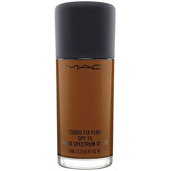 Fond de ten MAC Studio Fix Fluid, SPF 15, 30 ml (Concentratie: Fond de ten, Gramaj: 30 ml, Nuanta fond de ten: Nc60)