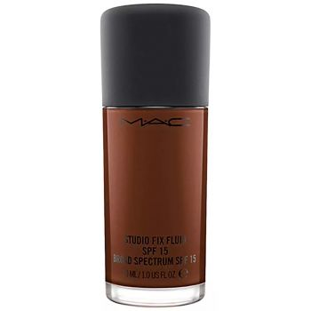 Fond de ten MAC Studio Fix Fluid, SPF 15, 30 ml (Concentratie: Fond de ten, Gramaj: 30 ml, Nuanta fond de ten: Nw57)