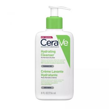 Gel de spalare hidratant Cerave pentru piele normal-uscata (Gramaj: 236 ml, Concentratie: Gel de curatare)