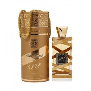 Lattafa Perfumes Oud Mood Elixir Apa de Parfum, Unisex, 100ml (Concentratie: Apa de Parfum, Gramaj: 100 ml)