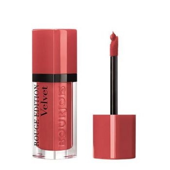 Lip Gloss Bourjois Rouge Edition Velvet (Concentratie: Lipgloss / Luciu de buze, Gramaj: 7,7 ml, Culoare produse: 04 Peach Club)