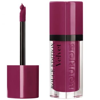 Lip Gloss Bourjois Rouge Edition Velvet (Concentratie: Lipgloss / Luciu de buze, Gramaj: 7,7 ml, Culoare produse: 14 Plum Plum Girl)