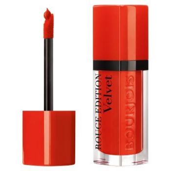 Lip Gloss Bourjois Rouge Edition Velvet (Concentratie: Lipgloss / Luciu de buze, Gramaj: 7,7 ml, Culoare produse: 20 Poppy Days)