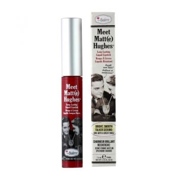 Ruj lichid theBalm Meet Matt(e) Hughes (Nuanta Ruj: Devoted, Gramaj: 7,4 ml)