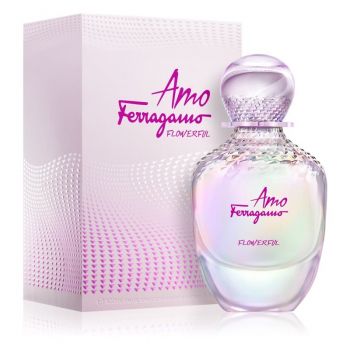 Salvatore Ferragamo AMO Flowerful, Apa de Toaleta, Femei (Concentratie: Apa de Toaleta, Gramaj: 50 ml)