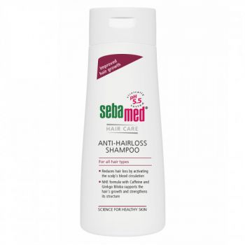 Sampon dermatologic Sebamed impotriva caderii parului (Concentratie: Sampon, Gramaj: 200 ml)