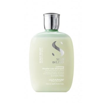 Sampon pentru scalp sensibil Alfaparf Semi di Lino Relief Calming Micellar (Concentratie: Sampon, Gramaj: 250 ml)