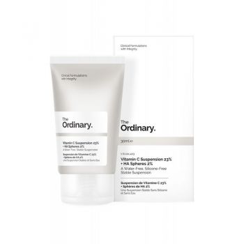 The Ordinary Suspensie cu vitamina C 23% si sfere de Acid Hialuronic 2% (Gramaj: 30 ml)