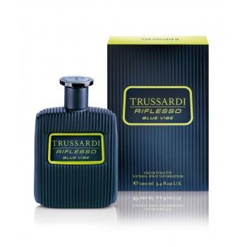 Trussardi Riflesso Blue Vibe, apa de Toaleta, Barbati (Concentratie: Apa de Toaleta, Gramaj: 100 ml) de firma original