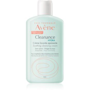 Avène Cleanance Hydra crema de curatare cu efect de calmare pentru piele uscata si iritata in urma tratamentului antiacneic Avène Cleanance Hydra crema de curatare cu efect de calmare pentru piele uscata si iritata in urma tratamentului antiacneic