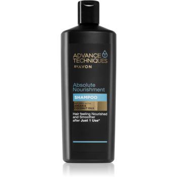 Avon Advance Techniques Absolute Nourishment Șampon nutritiv cu ulei de argan marocan pentru toate tipurile de păr