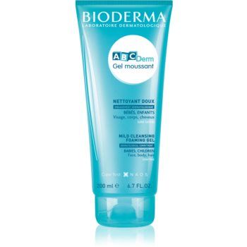 Bioderma ABC Derm Mild Cleansing Foaming Gel gel de duș pentru copii