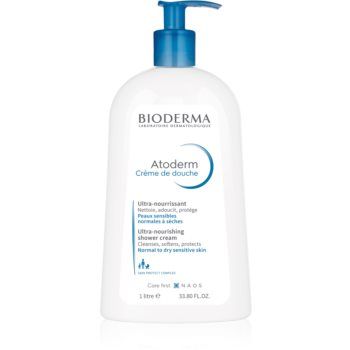 Bioderma Atoderm Shower Cream cremă de duș hrănitoare pentru piele normală spre uscată și sensibilă de firma original