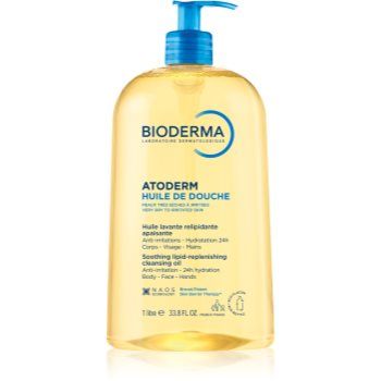 Bioderma Atoderm Shower Oil ulei de dus calmant si hranitor pentru ten uscat si iritat