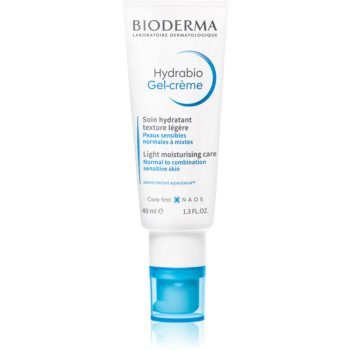 Bioderma Hydrabio Gel-Crème crema gel hidratanta cu textura usoara pentru piele sensibila normala-combinata