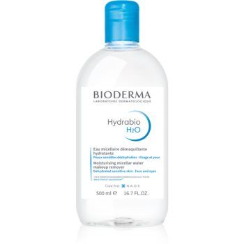 Bioderma Hydrabio H2O apa pentru curatare cu particule micele pentru piele deshidratata