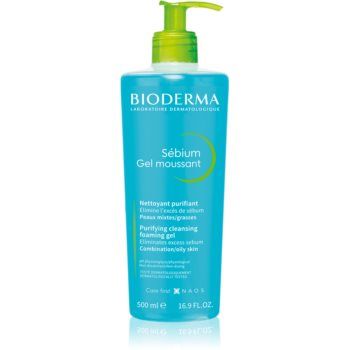 Bioderma Sébium Gel Moussant gel de curățare pentru ten gras și mixt