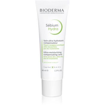Bioderma Sébium Hydra cremă hidratantă pentru piele uscata si iritata in urma tratamentului antiacneic