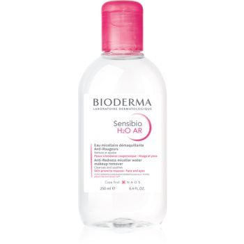 Bioderma Sensibio H2O AR apa cu particule micele pentru piele sensibila cu tendinte de inrosire