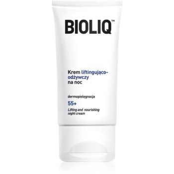 Bioliq 55+ crema de noapte intensiva pentru regenerarea și reînnoirea pielii