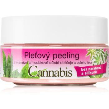 Bione Cosmetics Cannabis exfoliant facial pentru fata si corp