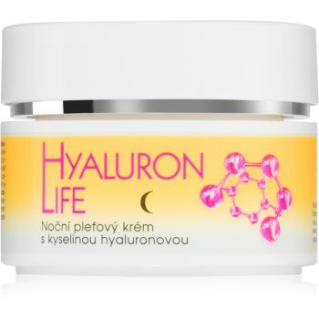 Bione Cosmetics Hyaluron Life crema de noapte pentru fata cu acid hialuronic