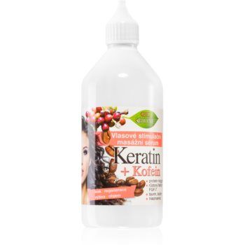Bione Cosmetics Keratin + Kofein ser pentru întărirea și creșterea părului Bione Cosmetics Keratin + Kofein ser pentru întărirea și creșterea părului