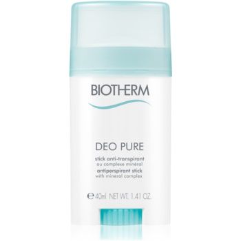 Biotherm Deo Pure Stick Anti-transpirant antiperspirant puternic pentru piele sensibila