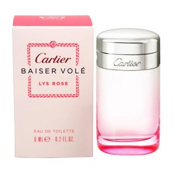Cartier Baiser Vole Lys Rose, Apa de Toaleta, Femei (Concentratie: Apa de Toaleta, Gramaj: 6 ml)