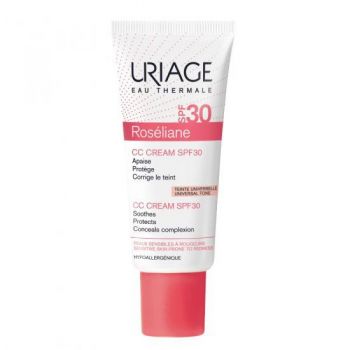 Crema CC Uriage Roseliane SPF30 (Concentratie: Crema pentru fata, Gramaj: 40 ml)