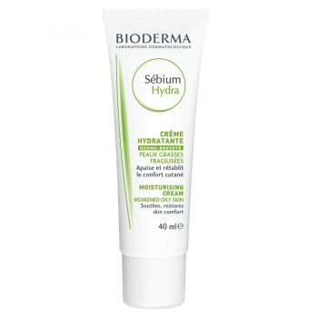 Crema hidratanta Sebium Hydra Bioderma (Concentratie: Crema, Gramaj: 40 ml)