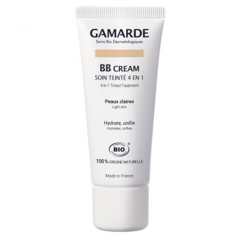 Cremă nuantatoare eco pentru ten deschis BB, Gamarde, 40 g (Gramaj: 40 ml, Concentratie: Crema BB, Nuanta fond de ten: Nuanta deschisa)