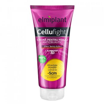Crema Pentru Masaj Anticelulitic Cellufight Elmiplant (Gramaj: 200 ml, Concentratie: Crema anticelulitica) Crema Pentru Masaj Anticelulitic Cellufight Elmiplant (Gramaj: 200 ml, Concentratie: Crema anticelulitica)