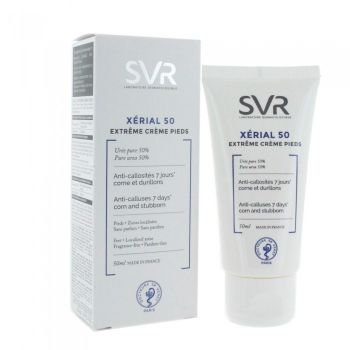 Crema picioare Xerial 50 Extreme SVR Laboratoires (Concentratie: Crema pentru picioare, Gramaj: 50 ml) de firma original