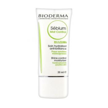 Fluid hidratant matifiant Sebium Mat Control Bioderma (Concentratie: Crema, Gramaj: 30 ml)