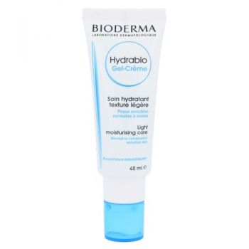 Gel-crema pentru piele sensibila normala sau mixta Hydrabio, Bioderma (Concentratie: Crema, Gramaj: 40 ml)