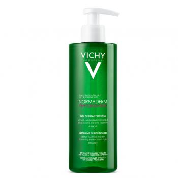 Gel purificator pentru curatarea tenului Vichy Normaderm Phytosolution (Gramaj: 400 ml, Concentratie: Gel de curatare)