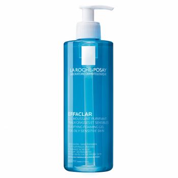 Gel spumant purifiant piele grasa Effaclar La Roche-Posay (Gramaj: 200 ml, Concentratie: Gel de curatare)