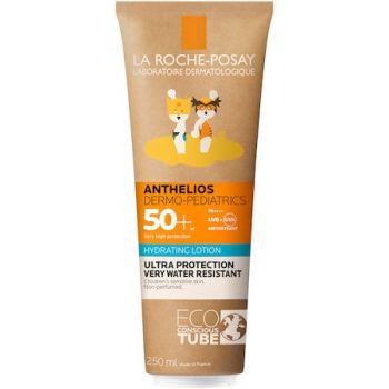 Lapte de corp si fata pentru copii SPF 50+ Anthelios Dermo-Pediatrics La Roche-Posay (Gramaj: 250 ml, Concentratie: Lapte)