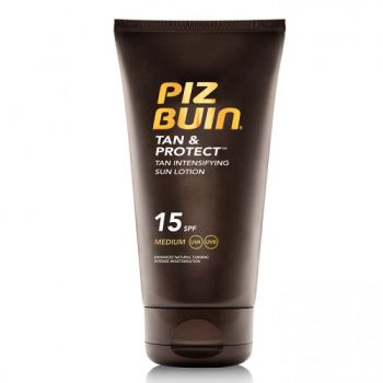 Lotiune pentru bronzare accelerata SPF 15 Tan & Protect Piz Buin (Concentratie: Lotiune, Gramaj: 150 ml)