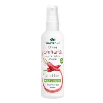 Lotiune tonifianta pentru par cu ardei iute Cosmetic Plant (Concentratie: Lotiune, Gramaj: 100 ml)