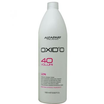 Oxidant Crema 12 % Alfaparf Milano Oxid'O 40 Volumi (Gramaj: 1000 ml, Concentratie: Oxidant)