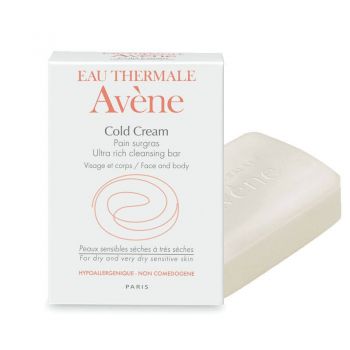 Sapun emolient Avene Cold Cream (Gramaj: 100 g, Concentratie: Sapun)