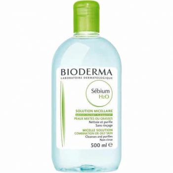 Solutie micelara ten mixt si gras H2O Sebium Bioderma (Gramaj: 100 ml, Concentratie: Solutie micelara) de firma original