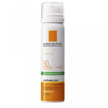 Spray pentru fata cu efect matifiant invizibil La Roche-Posay Anthelios SPF 50, 75 ml (Concentratie: Spray, Gramaj: 75 ml) de firma originala