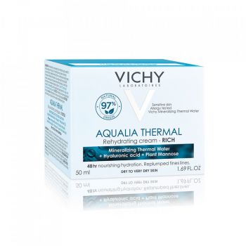 Vichy Crema onctuoasa pentru ten uscat Aqualia Thermal Rich (Concentratie: Crema pentru fata, Gramaj: 50 ml)