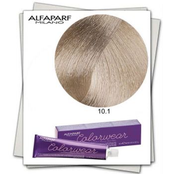 Vopsea Fara Amoniac Alfaparf Milano Color Wear (Concentratie: Vopsea permanenta, Gramaj: 60 ml, Culoare vopsea: 10.1 Biondo Extrachiaro Cenere)