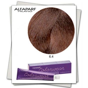 Vopsea Fara Amoniac Alfaparf Milano Color Wear (Concentratie: Vopsea permanenta, Gramaj: 60 ml, Culoare vopsea: 6.4 Biondo Scuro Rame)