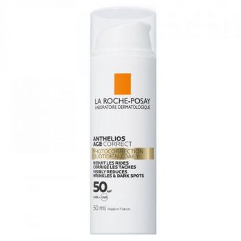 Crema anti-rid cu SPF 50 La Roche-Posay Anthelios Age Correct, 50ml