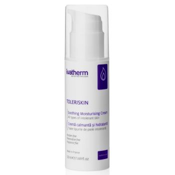 Crema calmanta si hidratanta Ivatherm Toleriskin 50 ml (Concentratie: Crema de maini, Gramaj: 50 ml)